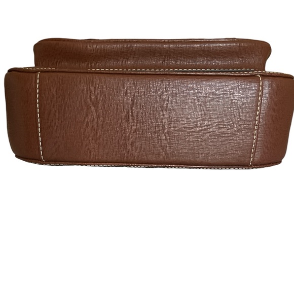 Dooney & Bourke Saffiano Leather Small Safari Crossbody Bag with Defect 0147 - Picture 12 of 13